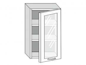 19.50.3 Шкаф настенный (h=913) на 500мм с 1-ой стекл. дверцей в Сургуте - surgut.магазин96.com | фото