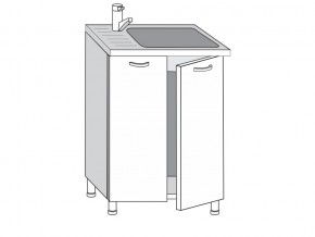2.60.2м Шкаф-стол на 600мм под врезную мойку с 2-мя дверцами в Сургуте - surgut.магазин96.com | фото