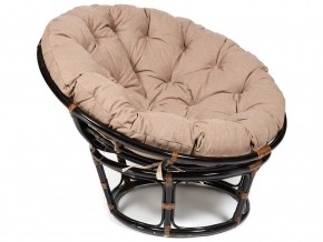 Кресло Papasan 23/01 W с подушкой Antique brown, экошерсть Коричневый в Сургуте - surgut.магазин96.com | фото