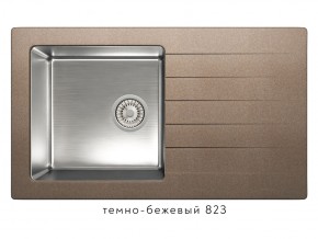 Мойка комбинированная Tolero twist TTS-860 Темно-бежевый 82 в Сургуте - surgut.магазин96.com | фото