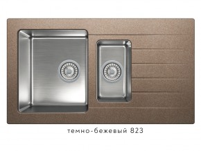 Мойка комбинированная Tolero twist TTS-890 Темно-бежевый 823 в Сургуте - surgut.магазин96.com | фото