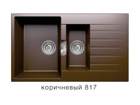 Мойка кварцевая Tolero Loft TL-860 Коричневый 817 в Сургуте - surgut.магазин96.com | фото