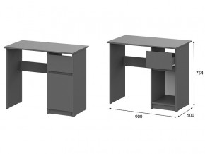 Стол письменный 900 Денвер Графит серый в Сургуте - surgut.магазин96.com | фото